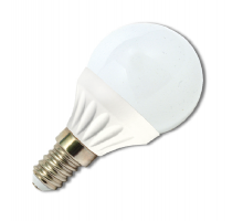 LED žárovka GLOBE E14 bílá 5W 450Lm